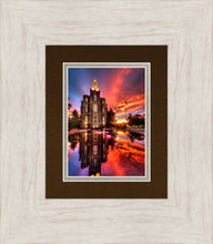 Load image into Gallery viewer, Logan Utah Fiery Sunset
