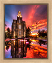 Load image into Gallery viewer, Logan Utah Fiery Sunset
