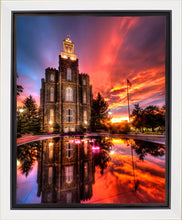 Load image into Gallery viewer, Logan Utah Fiery Sunset
