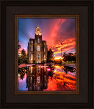 Load image into Gallery viewer, Logan Utah Fiery Sunset
