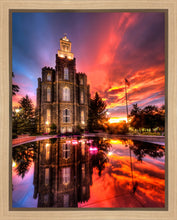 Load image into Gallery viewer, Logan Utah Fiery Sunset
