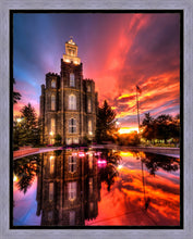Load image into Gallery viewer, Logan Utah Fiery Sunset
