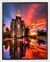 Load image into Gallery viewer, Logan Utah Fiery Sunset
