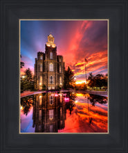 Load image into Gallery viewer, Logan Utah Fiery Sunset
