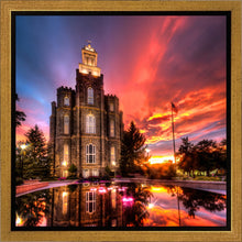 Load image into Gallery viewer, Logan Utah Fiery Sunset
