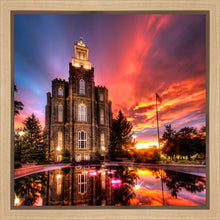 Load image into Gallery viewer, Logan Utah Fiery Sunset
