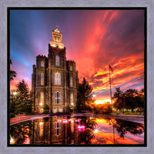 Load image into Gallery viewer, Logan Utah Fiery Sunset

