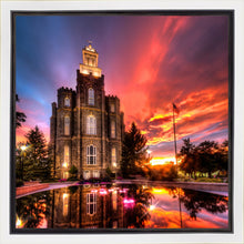 Load image into Gallery viewer, Logan Utah Fiery Sunset
