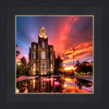 Load image into Gallery viewer, Logan Utah Fiery Sunset
