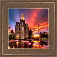 Load image into Gallery viewer, Logan Utah Fiery Sunset
