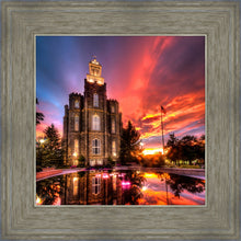 Load image into Gallery viewer, Logan Utah Fiery Sunset
