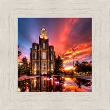 Load image into Gallery viewer, Logan Utah Fiery Sunset
