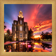 Load image into Gallery viewer, Logan Utah Fiery Sunset
