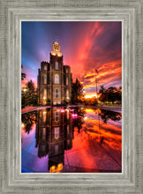 Load image into Gallery viewer, Logan Utah Fiery Sunset
