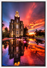 Load image into Gallery viewer, Logan Utah Fiery Sunset
