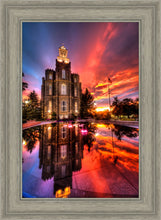 Load image into Gallery viewer, Logan Utah Fiery Sunset
