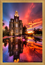 Load image into Gallery viewer, Logan Utah Fiery Sunset
