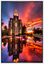 Load image into Gallery viewer, Logan Utah Fiery Sunset
