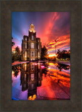 Load image into Gallery viewer, Logan Utah Fiery Sunset
