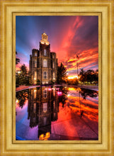 Load image into Gallery viewer, Logan Utah Fiery Sunset
