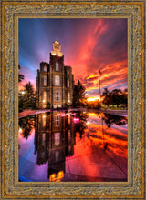 Load image into Gallery viewer, Logan Utah Fiery Sunset
