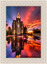 Load image into Gallery viewer, Logan Utah Fiery Sunset
