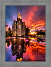 Load image into Gallery viewer, Logan Utah Fiery Sunset
