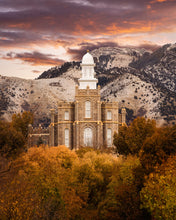 Load image into Gallery viewer, Logan Utah Fall Sunrise
