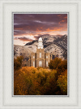 Load image into Gallery viewer, Logan Utah Fall Sunrise
