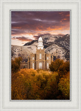 Load image into Gallery viewer, Logan Utah Fall Sunrise

