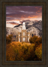 Load image into Gallery viewer, Logan Utah Fall Sunrise
