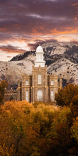 Load image into Gallery viewer, Logan Utah Fall Sunrise
