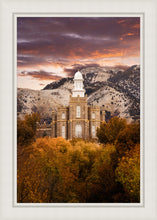 Load image into Gallery viewer, Logan Utah Fall Sunrise
