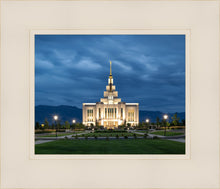 Load image into Gallery viewer, Saratoga Springs Utah Blue Night

