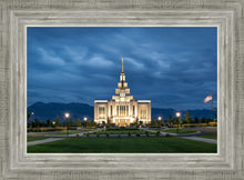 Load image into Gallery viewer, Saratoga Springs Utah Blue Night
