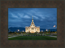 Load image into Gallery viewer, Saratoga Springs Utah Blue Night
