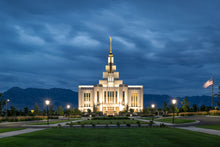 Load image into Gallery viewer, Saratoga Springs Utah Blue Night
