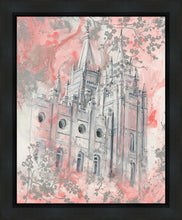 Load image into Gallery viewer, SLC Temple Spring Blossoms
