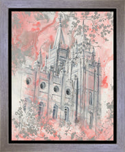 Load image into Gallery viewer, SLC Temple Spring Blossoms
