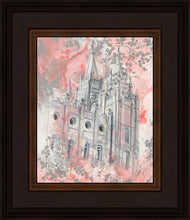 Load image into Gallery viewer, SLC Temple Spring Blossoms
