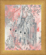 Load image into Gallery viewer, SLC Temple Spring Blossoms
