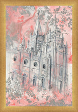 Load image into Gallery viewer, SLC Temple Spring Blossoms
