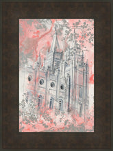 Load image into Gallery viewer, SLC Temple Spring Blossoms

