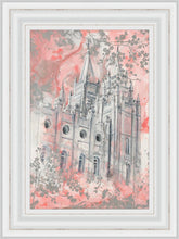 Load image into Gallery viewer, SLC Temple Spring Blossoms

