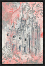 Load image into Gallery viewer, SLC Temple Spring Blossoms
