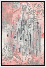 Load image into Gallery viewer, SLC Temple Spring Blossoms
