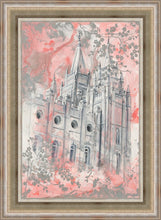 Load image into Gallery viewer, SLC Temple Spring Blossoms
