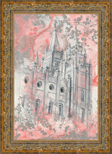 Load image into Gallery viewer, SLC Temple Spring Blossoms
