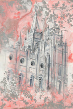 Load image into Gallery viewer, SLC Temple Spring Blossoms
