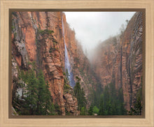 Load image into Gallery viewer, Refrigerator Canyon Waterfall, Zion National Park, Utah
